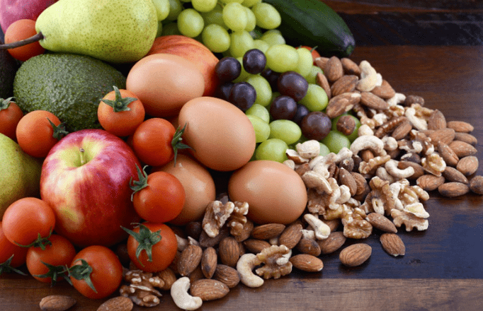 Fruit walnuts for vegetables